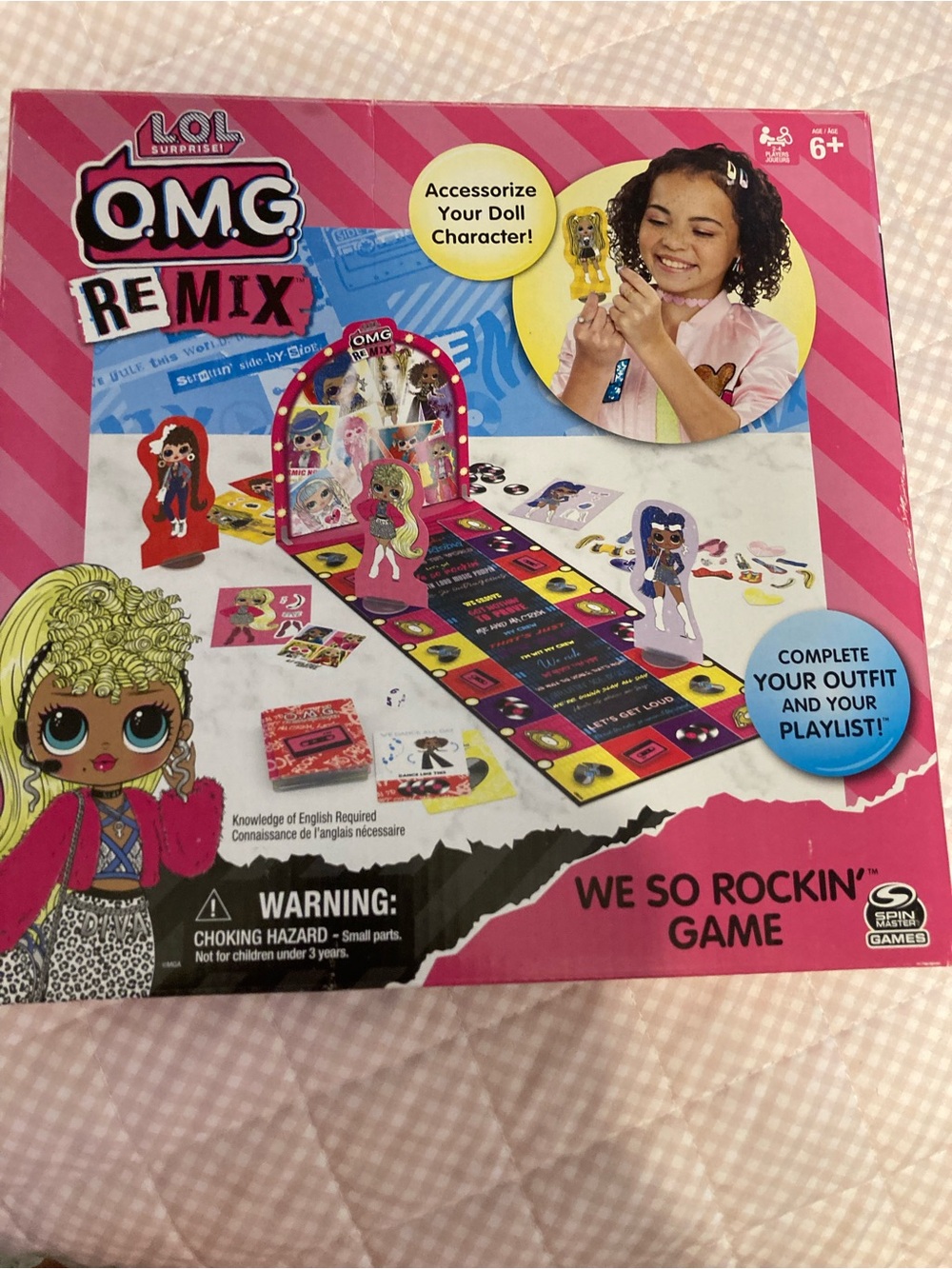 L.O.L. Surprise! O.M.G. Remix We So Rockin' Game - Like new